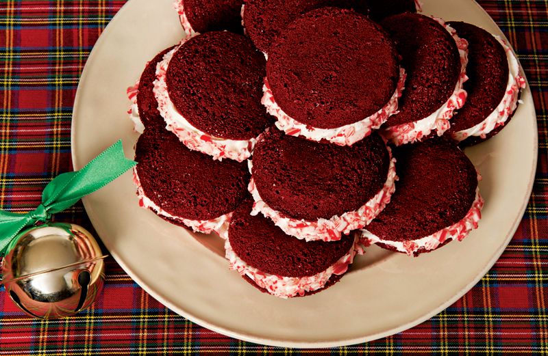 Guideposts: A plate of red velvet whoopie pies