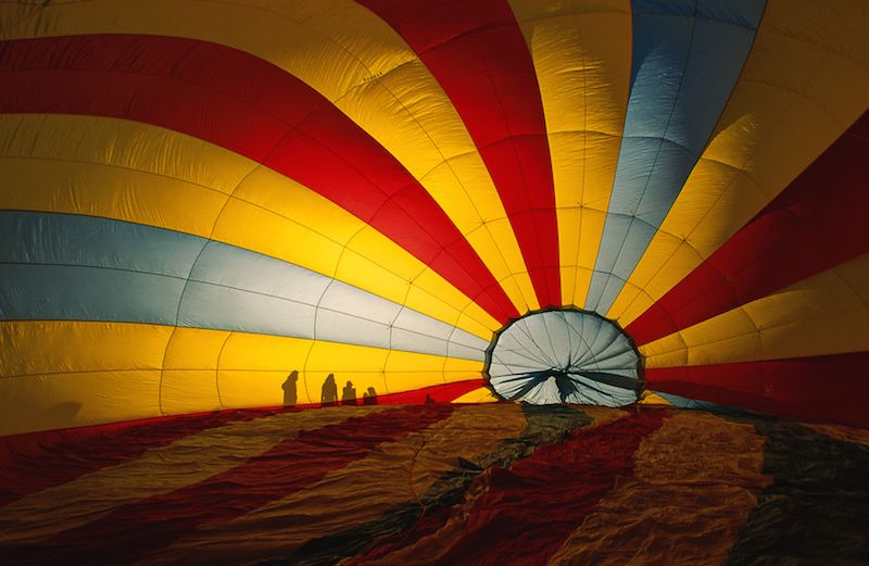 Photo of hot air balloon by Stockbyte for Thinkstock, Getty Images