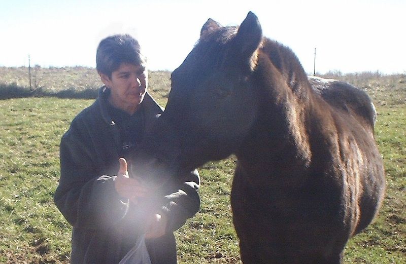 Dana Apple and her horse, BeauSoleil