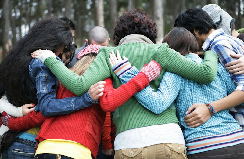 Photo of a prayer group by Rinky Dink Images for Thinkstock, Getty Images