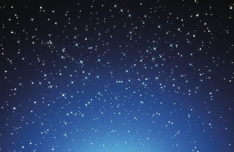 Photo of stars in the sky