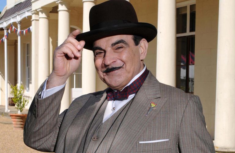David Suchet as Agatha Christie's Hercule Poirot