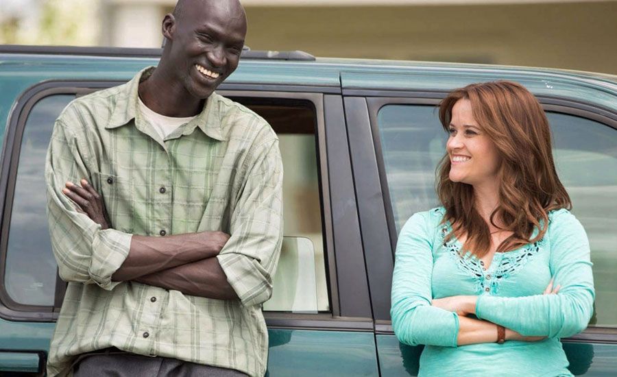 Reese Witherspoon with actor Ger Duany