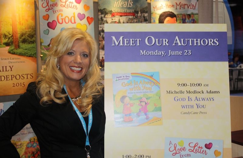 Michelle Adams became an author thanks to encouragement.