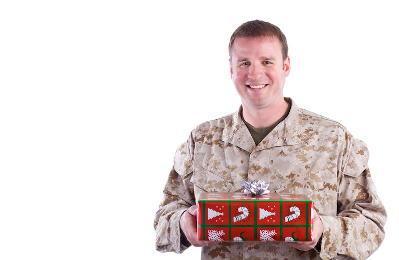 Gift list for soldiers. Photo by Jason Swarr for Thinkstock, Getty Images.