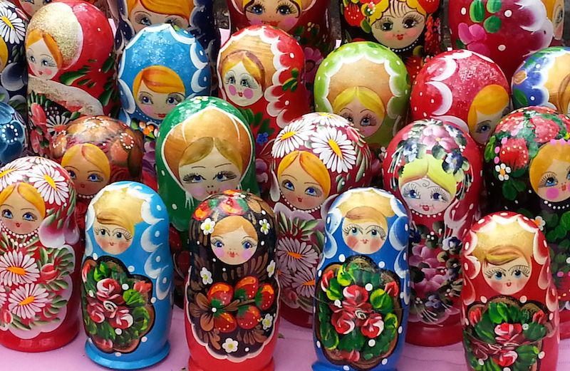 Mysterious Matryoshka dolls