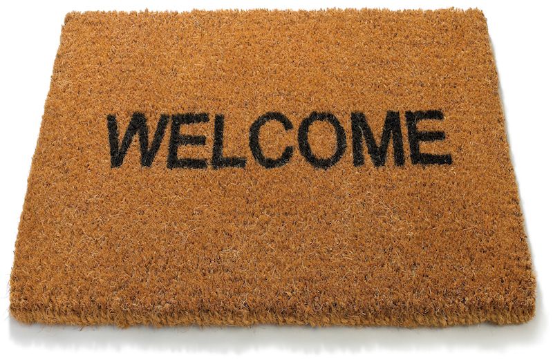 At church, you should always feel welcome. Photo by Michael Fair, Thinkstock.