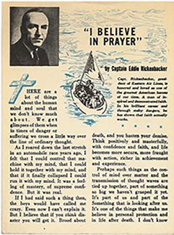 As seen in the debut issue of Guideposts in November 1945