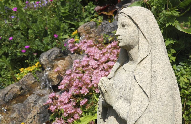 The Virgin Mary praying. Photo by John Kelly, Thinkstock.