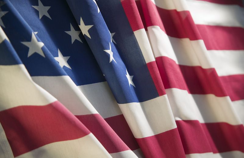 Stars and stripes. Photo by Jupiter Images, Thinkstock.