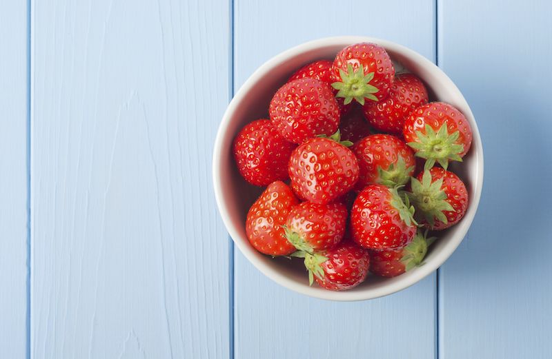A bowl of strawberries worthy of prayer. Photo by Franny-Anne, Thinkstock.