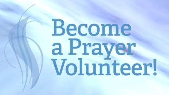 Become an OurPrayer Prayer Volunteer