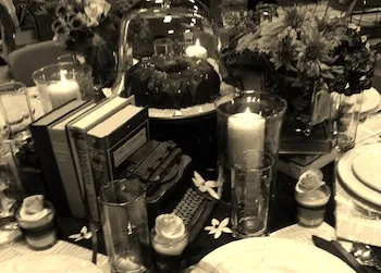 Shawnelle's beautiful table setting.