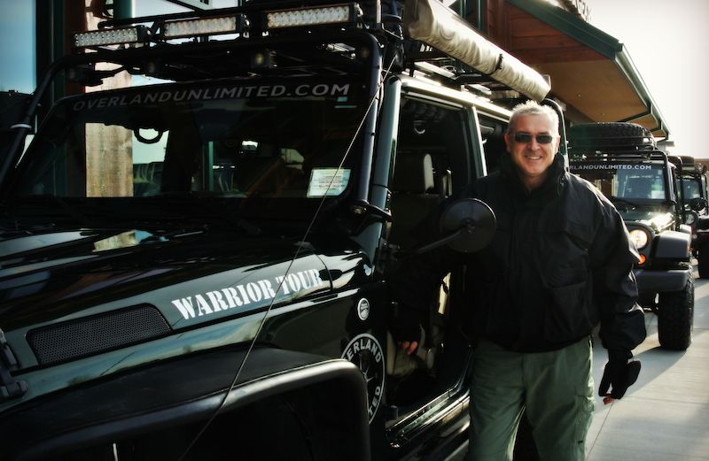 Justin Kingsland, founder of Warrior Tours. Photo by Edie Melson.
