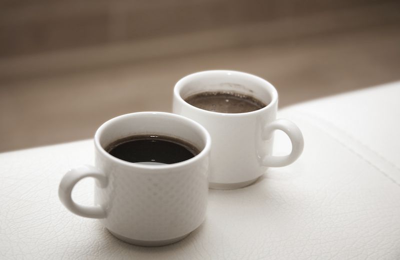 Two coffee mugs. Photo by Alesse, Thinkstock.