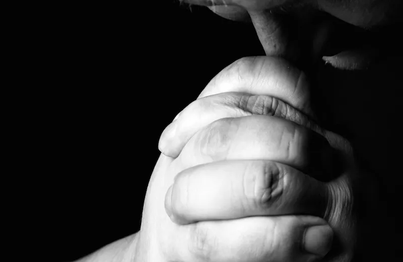 Pray like Jesus. Photo Zoonar RF, Thinkstock.