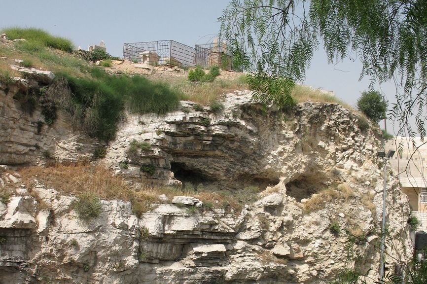 Golgotha or Skull Hill in Jerusalem