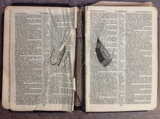 John Victor Salisbury's Bible from the Gallipoli Battlefield