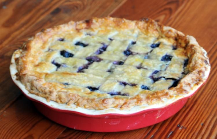 Guideposts: The perfect blueberry pie