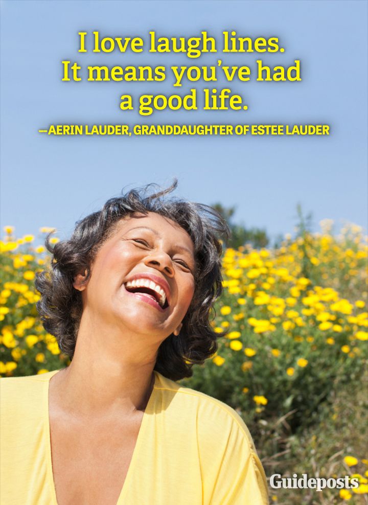 Aerin Lauder Quote Laughter Positive Happiness Guideposts