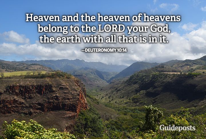 Waimea Canyon displaying an Earth Day bible verse