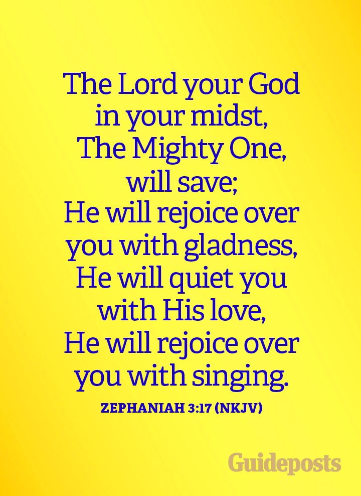 Zephaniah 3:17