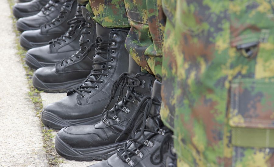 Military boots. Photo: Thinkstock.