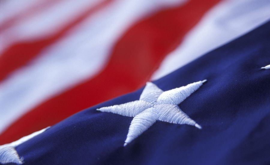 Star on the U.S. flag. Photo: Thinkstock
