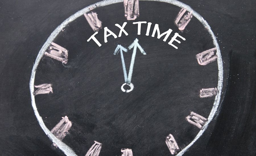 Tax Time clock