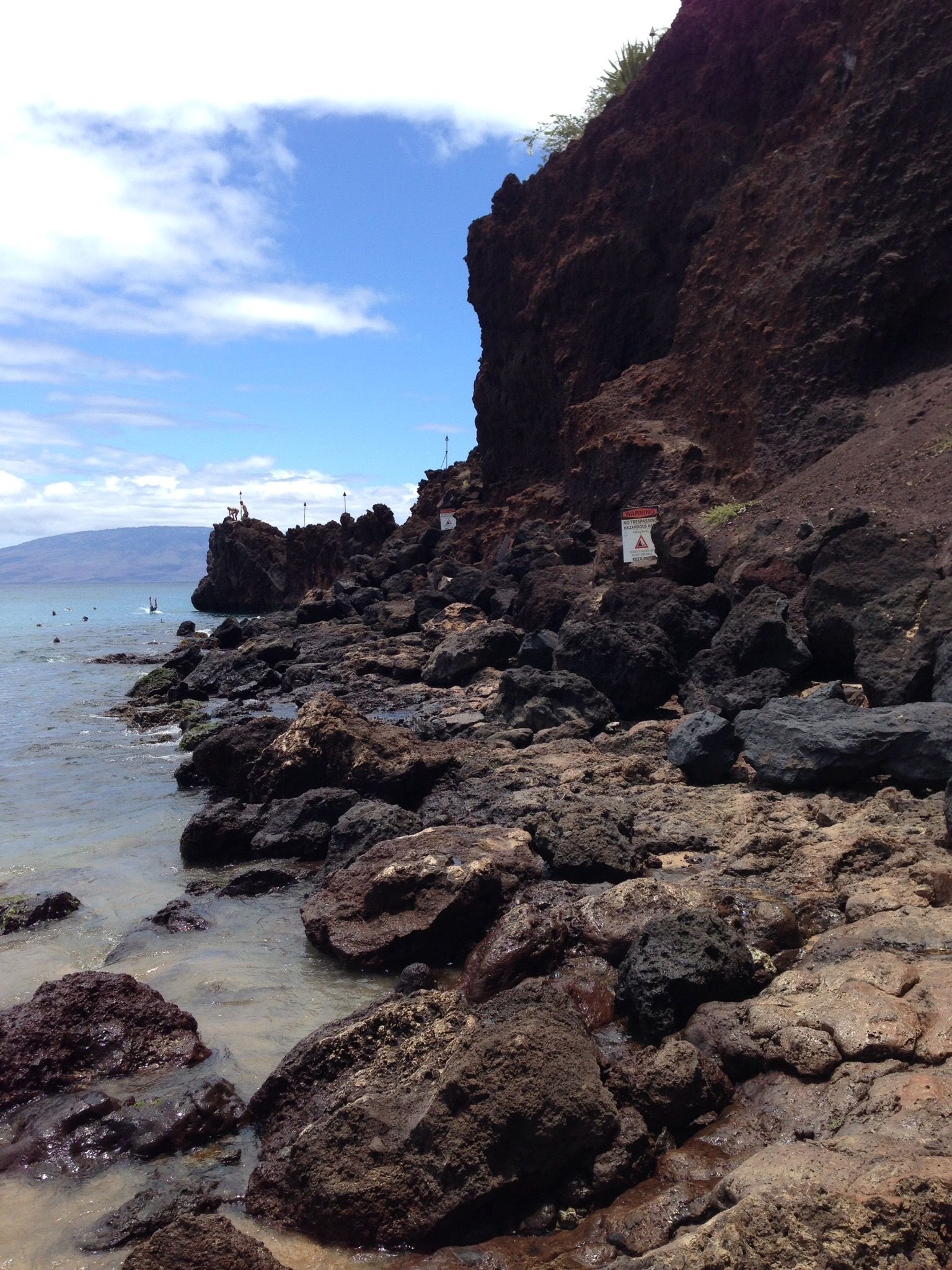 Black Rock, a cliff overlooking West Maui’s lovely Kaanapali Beach.