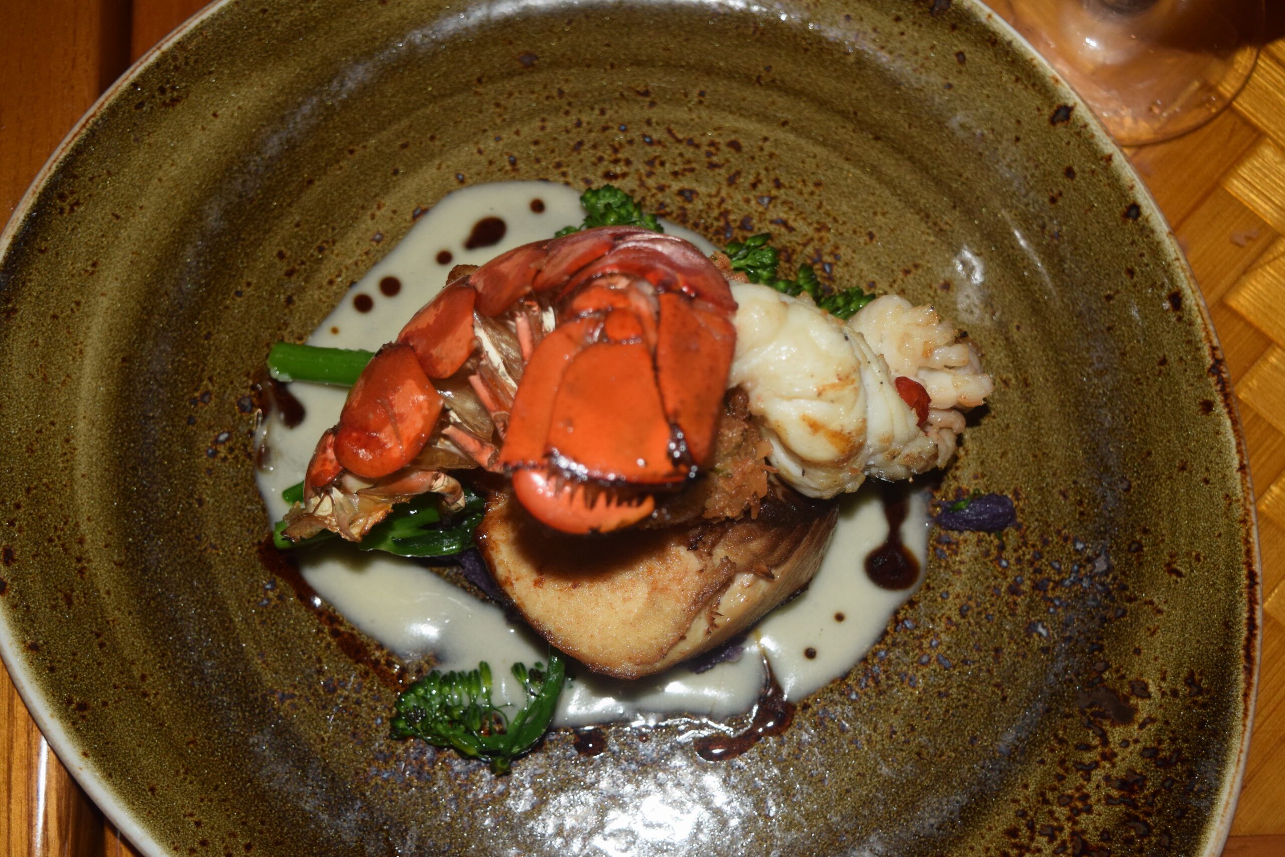 Lobster dish at Tidepools