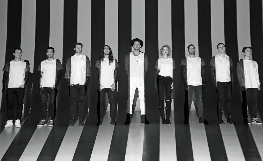 Members of the band Hillsong United