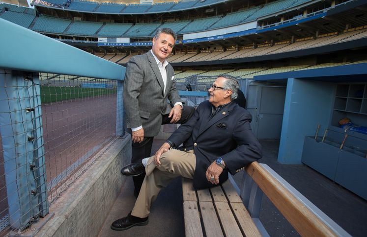 After a stint doing Dodger home games on TV, Jorge will join his father in the radio booth