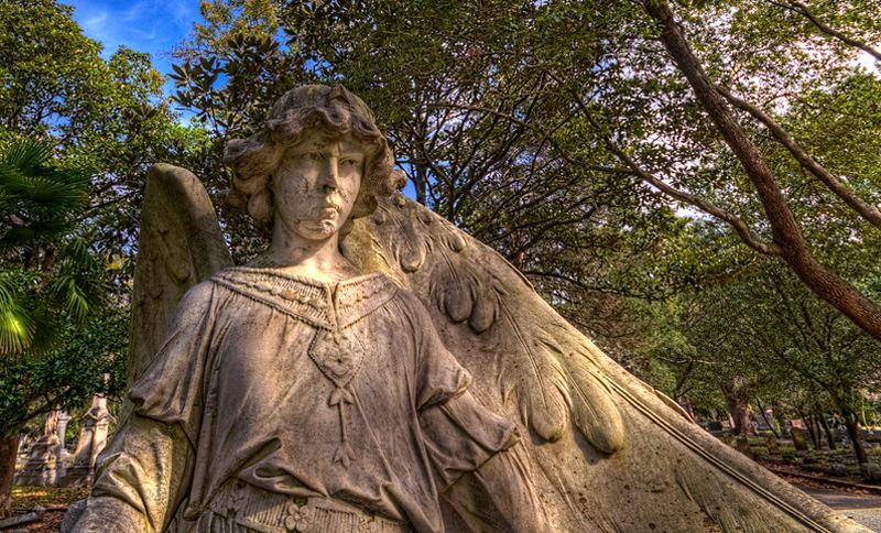 Avenging Angel, Glenwood Cemetery, Houston, Texas