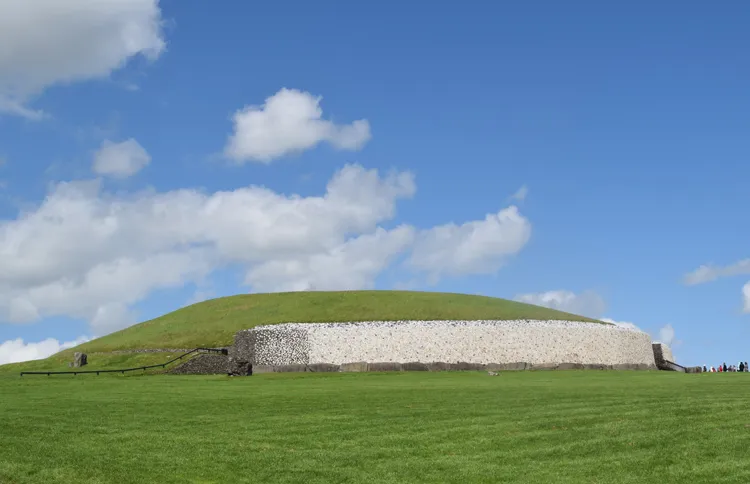 Newgrange Stone Age monument in the Boyne Valley