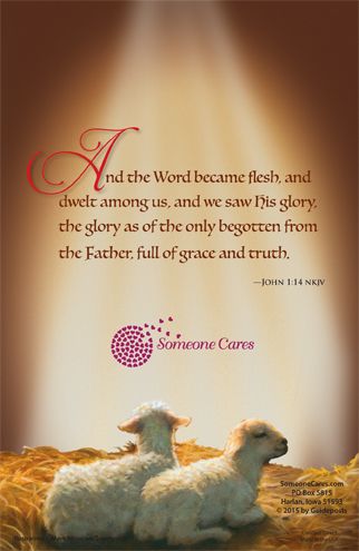 Guideposts: And the Word became flesh and dwelt among us, and we saw His glory, the glory as of the only begotten from the Father, full of grace and truth. John 1:14 NKJV