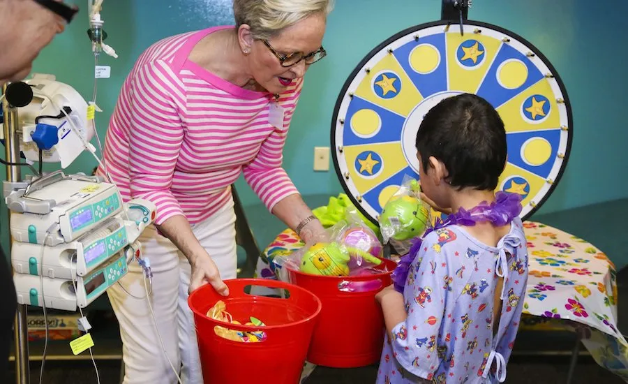 Judi Blankenbaker at a recent Guideposts Foundation event at Phoenix Children's Hospital.