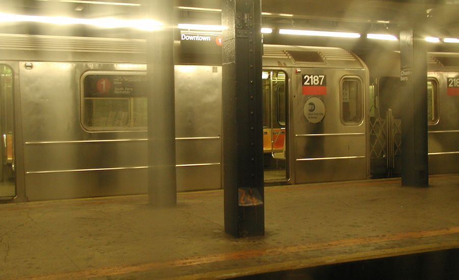 A stranger on a subway platform joins in making music for Jesus.