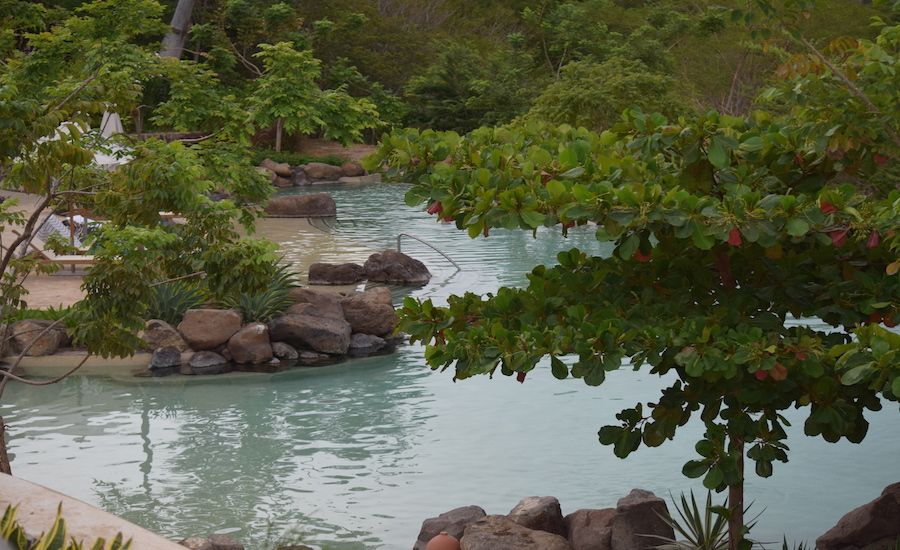 The pool at Andaz Papagayo resort
