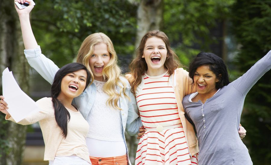 Teen girls say yes to God