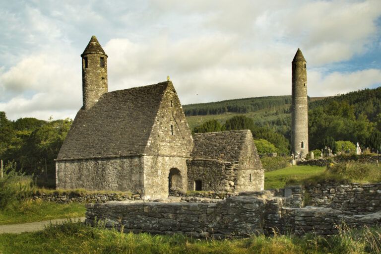 Glendalough monastic site st. kevin ireland travel, visit ireland