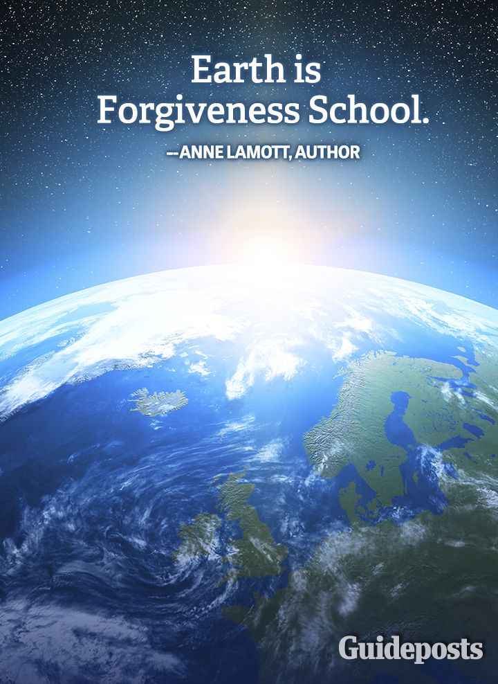Anne Lamott quote forgiveness earth