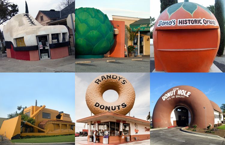 Guideposts: Examples of novelty architecture in California
