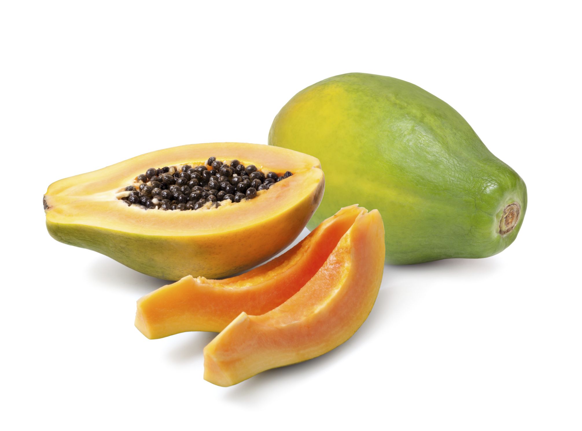 Pawpaw, some of the traditional fruit of Rosh Hashanah