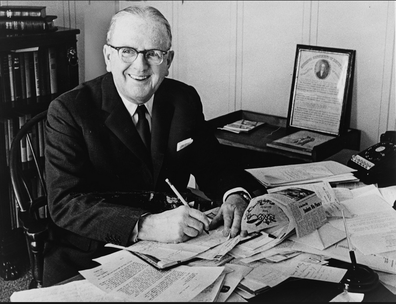 Dr. Norman Vincent Peale found of Guideposts