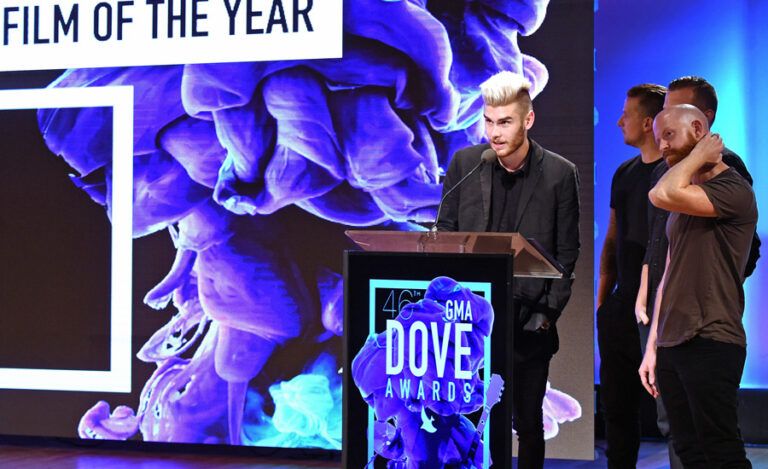 Colton Dixon readies for the 46th Annual GMA Dove Awards
