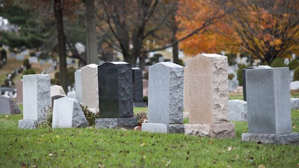 Walking in a cemetery can inspire a unique kind of prayer.