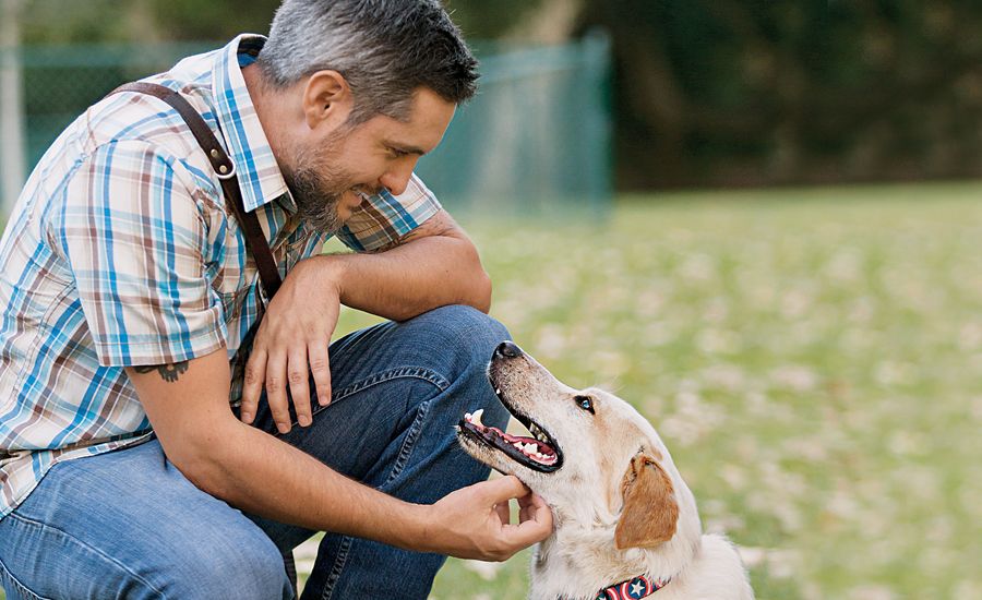 Guideposts: Randy Dexter and his service dog, Captain