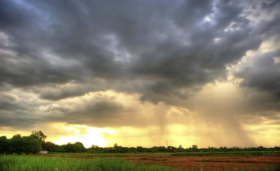 God's goodness in the rain