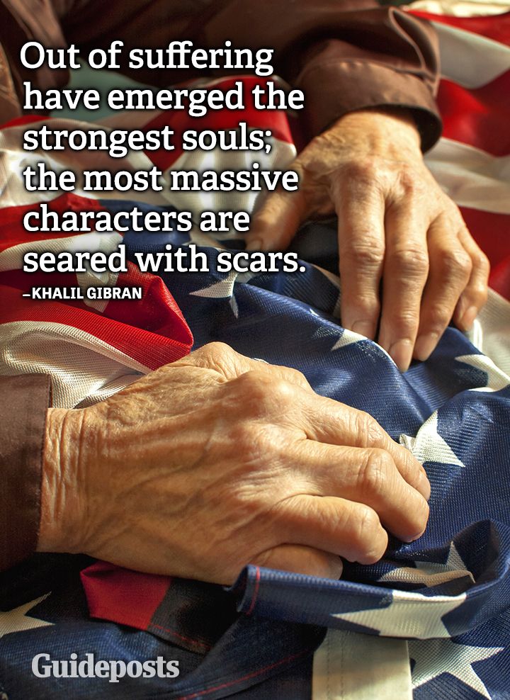 Khalil Gibran quote suffering strongest souls scars